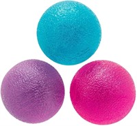 NEW Set of 3 Hand Grip Exercise Balls