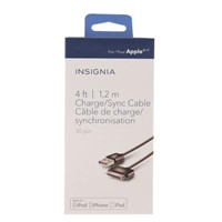 Insignia 30 Pin 4 Feet  Apple iPad Charging Cable