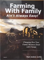 NEW BOOK FARMING WITH FAMILY NOT ALWAYS EASY......