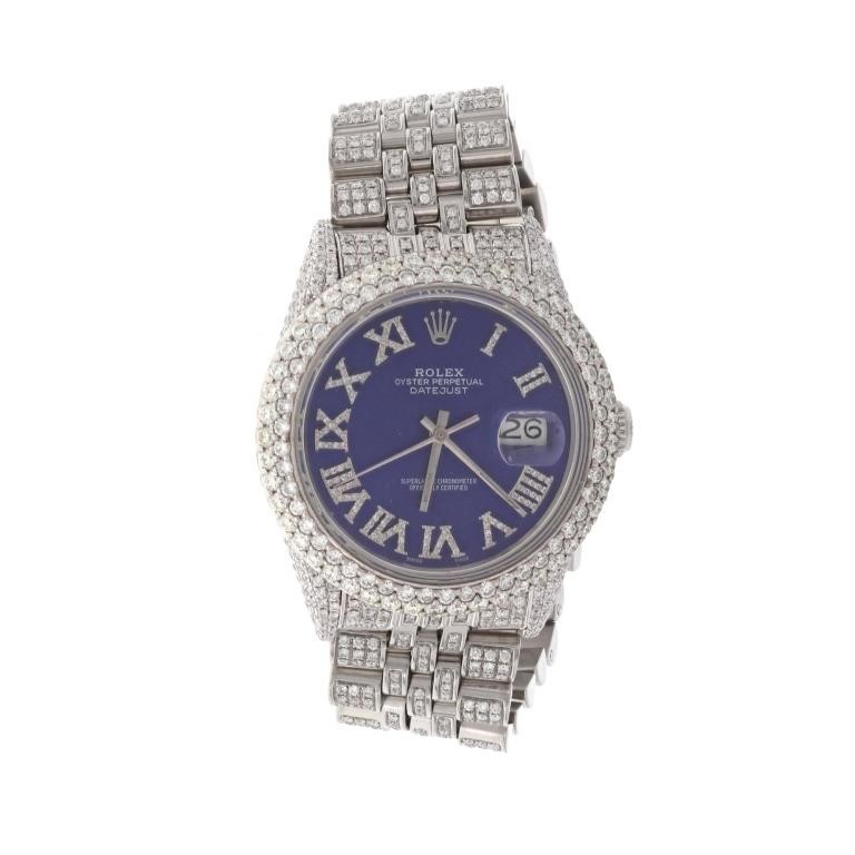 ROLEX AND FINE JEWELRY BREITLING DIAMOND RINGS