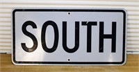 SOUTH sign