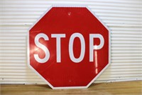 Large STOP sign