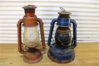 Pair of antique lanterns