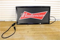 Light up Budweiser sign