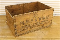 Antique whiskey crate