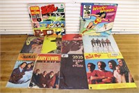 Lot of vintage records