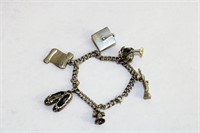 Danecraft SILVER charm bracelet