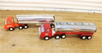 Pair of Gas Toy Trucks