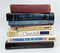 8 Books - Churchill a Study in Greatness, A Report