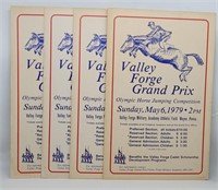 4 1979 Valley Forge Grand Prix Posters Olympic Hor