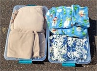 Totes w Flannel/Cotton Soft Goods Sheets, Pillowca