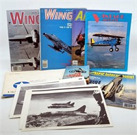 US Airforce Prints, Wing Magazines, Vintage Airpla