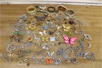 Large Lot of Various Costume Jewelry