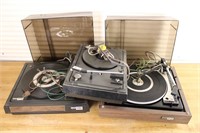 Lot of 3 Record Players