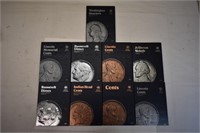 9 Misc Coin Collector Books