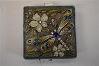 Jewelry Box with Dragon Fly Design