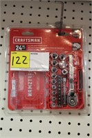 CRAFTSMAN 24PC 1/4" METRIC SOCKET SET