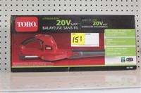 TORO 20V CORDLESS BLOWER