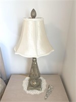 Pair of Lamps ~ Ornate ~ One needs to be glued