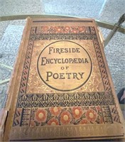 Antique “Fireside Encyclopedia of Poetry” 1881