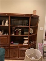 BOOKCASE WITH THREE SHELVES, TWO