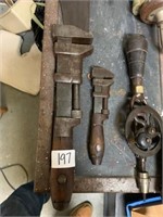 TWO VINTAGE COE WRENCHES