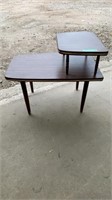 End table, two shelf, 26in x 17in x 22in
