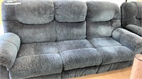 Chesterfield, reclining on the ends, no rips or