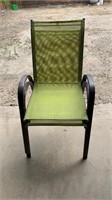 Set of two patio chairs