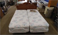 2 Sided, Adjustable Frame Bed, With Headboard