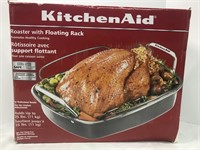 KitchenAid roaster with floating rack.