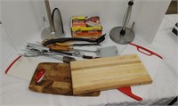 Large lot of Kitchen or BBQ Supplies