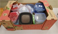 Large box of Plastic Containers