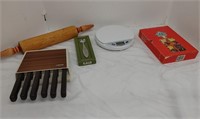 Scale, Rolling Pin, Knifes, And More!