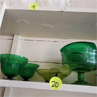 GREEN GLASS ASSORTMENT