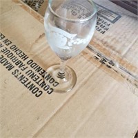 ETCHED GLASSES - 3 BOXES - 3 TIMES YOUR MONEY
