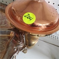 COPPER SERVING STAND