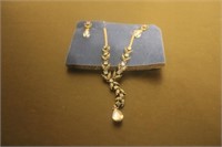 NR Earrings & Necklace 10"
