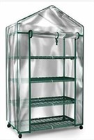 Pure garden portable 4 tier mini green house