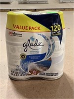 Glade 2 Pack Automatic Spray Refill Blue Odyssey