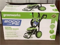 Greenworks 2000 psi electric pressure washer