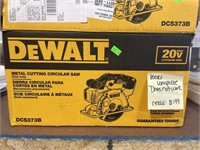 Dewalt metal cutting circular saw 20 V Max