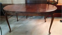 Cherry Wood Style Dining Room Table -H