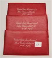 (3) Bicentennial 3 Piece Mint Sets