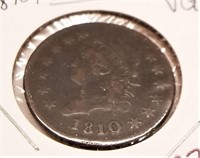 1810/9 Cent VG