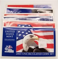 2003, ’05, ’06 Mint Sets