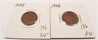 1892, ’06 Cents AU
