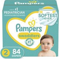 Pampers Diapers Size 2, 84 Count