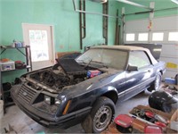 1983 Ford Mustang Convertible Parts Car