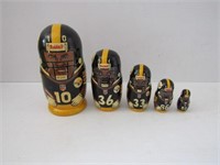 Pittsburg Steelers Nesting Dolls